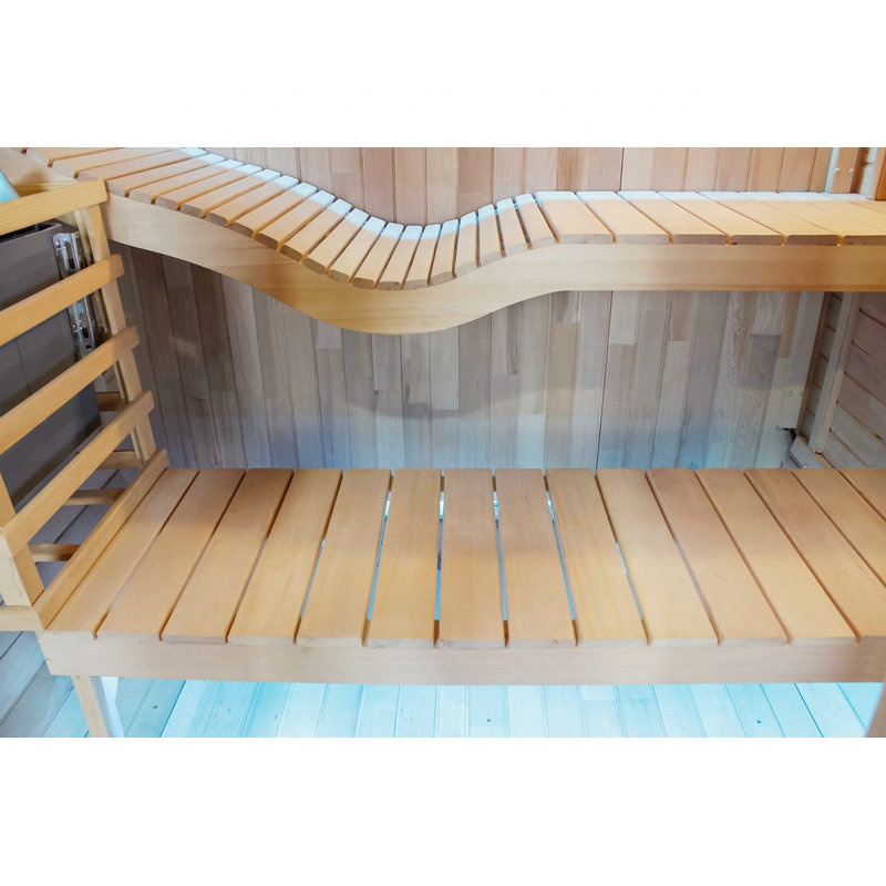 야외 사우나 모던 디자인 캐빈 야외 배럴 사우나 4인용 - Outdoor Furniture Wood 리뷰 및 가격