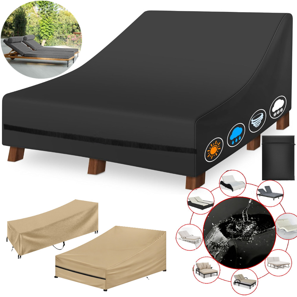 방수 이중/단일 와이드 파티오 긴 의자 커버 야외 라탄 - Outdoor Daybed Furniture 리뷰 및 가격