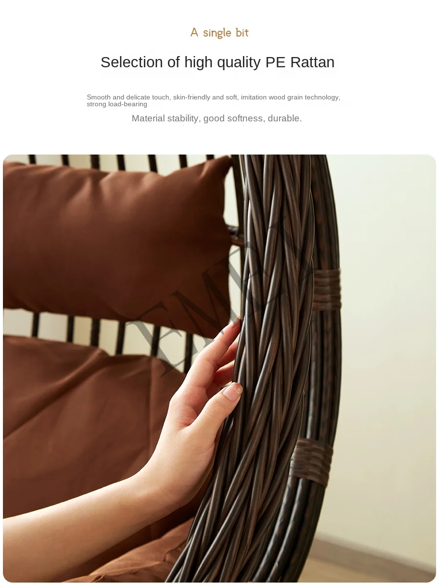 행잉 바스켓 라탄 의자 스윙 실내용 홈 라운지 발코니  - Outdoor Furniture Metal Chairs 리뷰 및 가격