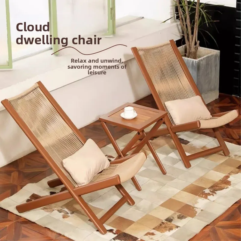라탄 직조 야외 라운지 의자 철제 베이킹 페인트 정원  - Outdoor Furniture Metal Chairs 리뷰 및 가격