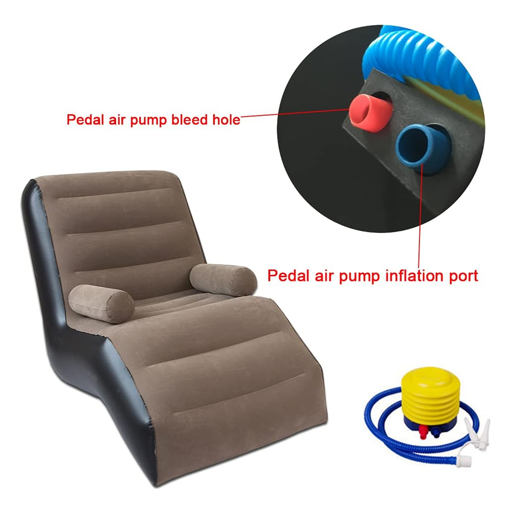 접이식 게으른 소파, 풍선 라운지 의자 두꺼운 내구성  - Outdoor Daybed Furniture 리뷰 및 가격
